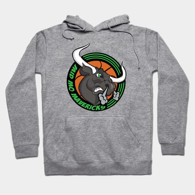 Mavericks Color Logo Snorting - Hoodie Hoodie by MavSales